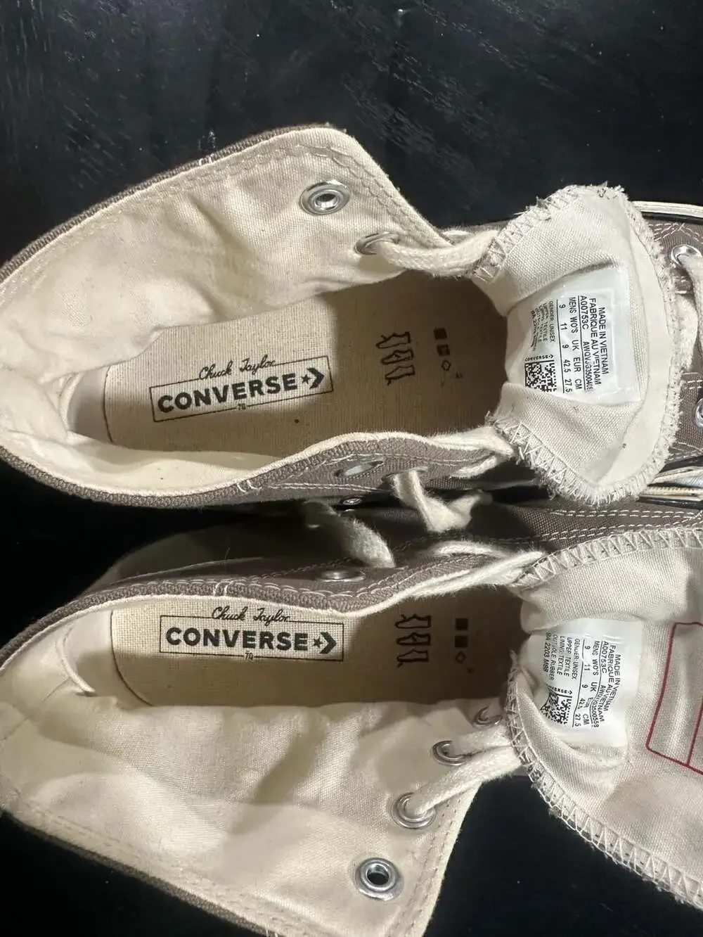 Converse Chuck 70 High Top Sneakers - Desert Cargo - Picture 8 of 8